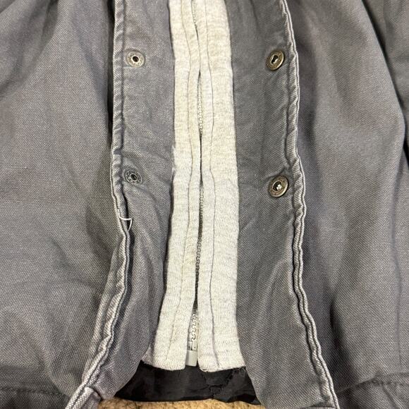 Vintage Dickies Jacket Chore Barn Coat Canvas Quilted Work Jacket Gray Size 3XL - Picture 11 of 11